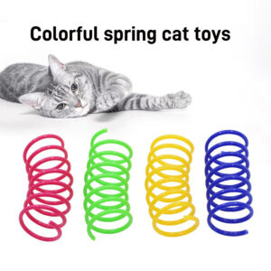 Colorful Spring Cat Toys