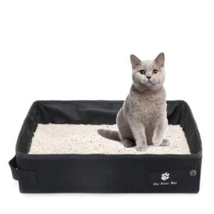 Portable Foldable Cat Litter Box